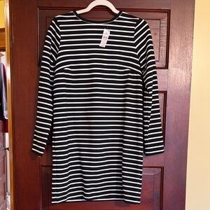 LOFT Monochrome Striped Top